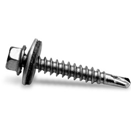 K2 Selbstbohrende Sechskantblechschraube 6x25 mm - mit Dichtscheibe